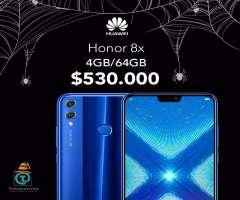 Huawei Honor 8x 64GB, TIENDA FÍSICA, Vidrio Templado, nuevo, homologado, sellado, factur...