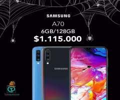 Samsung Galaxy A70 6GB&#x2f;128GB  microSD 128gb, Garantía, Nuevos, sellados, Factura, S...