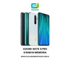 Xiaomi Note 8 Pro 6Ram 64 Mem Nuevos en caja sellada Originales factura legal